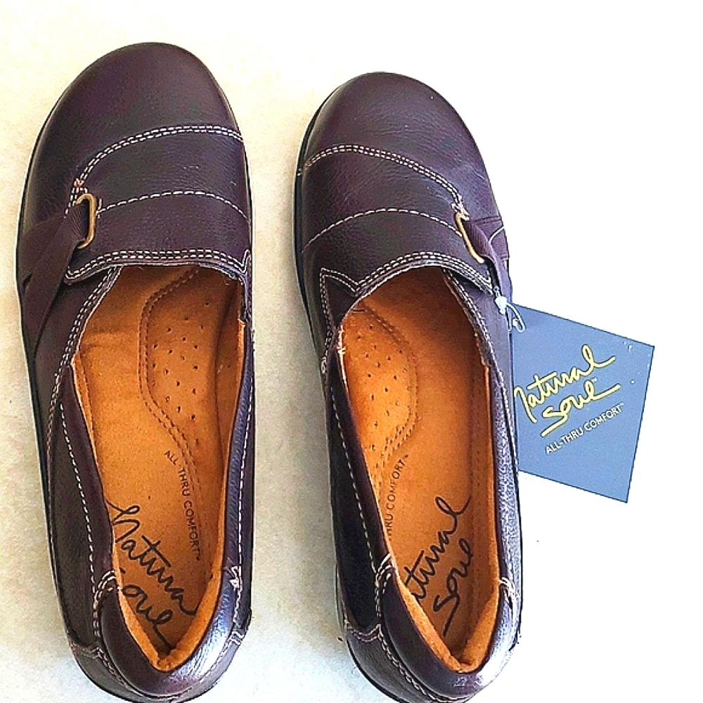 Natural Sole dark brown shoe
